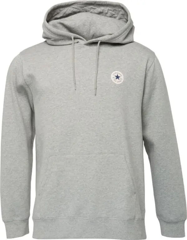 Converse Converse STANDARD FIT CORE CHUCK PATCH HOODIE BB Мъжки суичър, сиво, размер