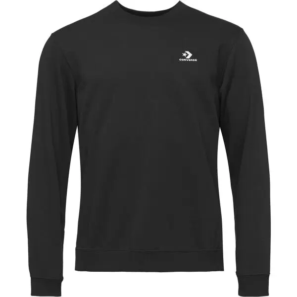 Converse Converse STANDARD FIT LEFT CHEST STAR CHEV EMB CREW Унисекс суитшърт, черно, размер