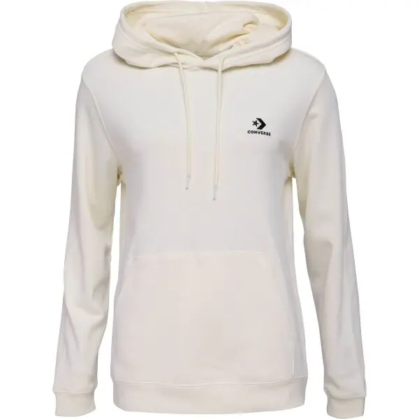 Converse Converse STANDARD UNI FIT  STAR CHEV EMB Дамски суитшърт, бяло, размер