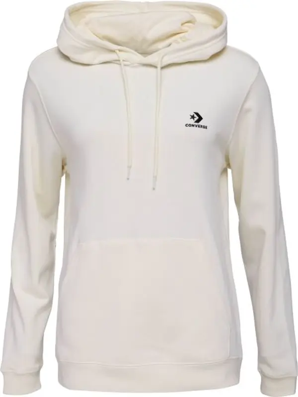 Converse Converse STANDARD UNI FIT  STAR CHEV EMB Дамски суитшърт, бяло, размер