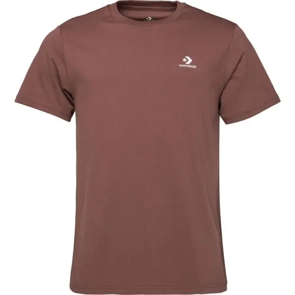 Converse Converse STAR CHEV Мъжка тениска, винен, размер