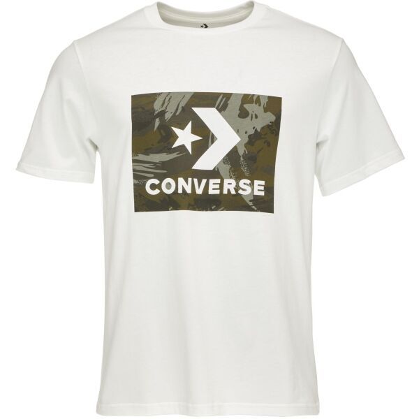 Converse Converse STAR CHEVRON TEE Мъжка тениска, бяло, размер