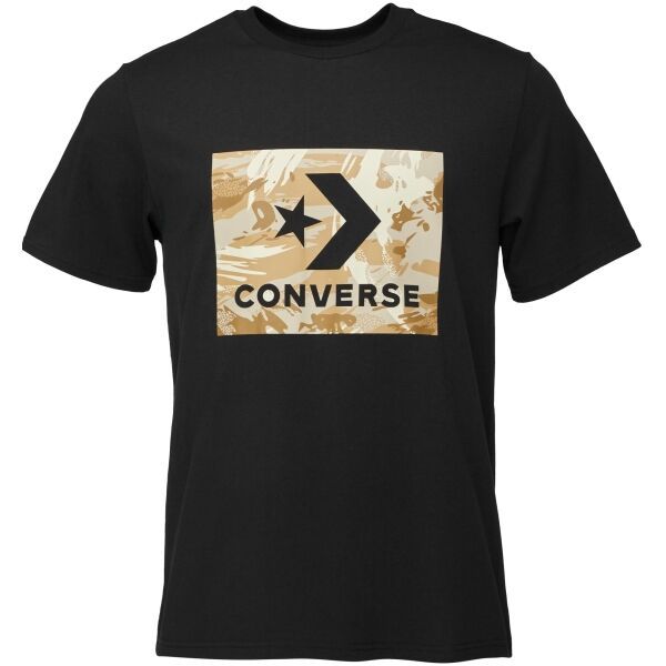 Converse Converse STAR CHEVRON TEE Мъжка тениска, черно, размер