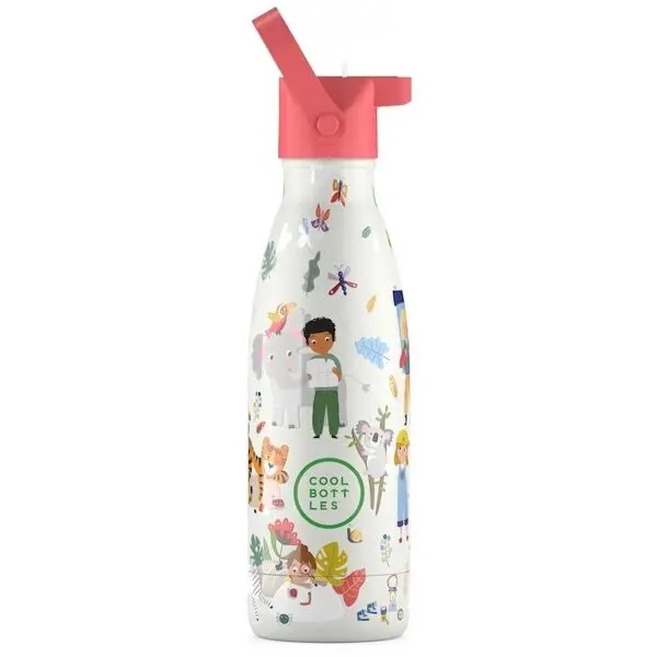 COOL BOTTLES COOL BOTTLES KIDS CURIOUS EXPLORERS 350 ML Детска бутилка, микс, размер