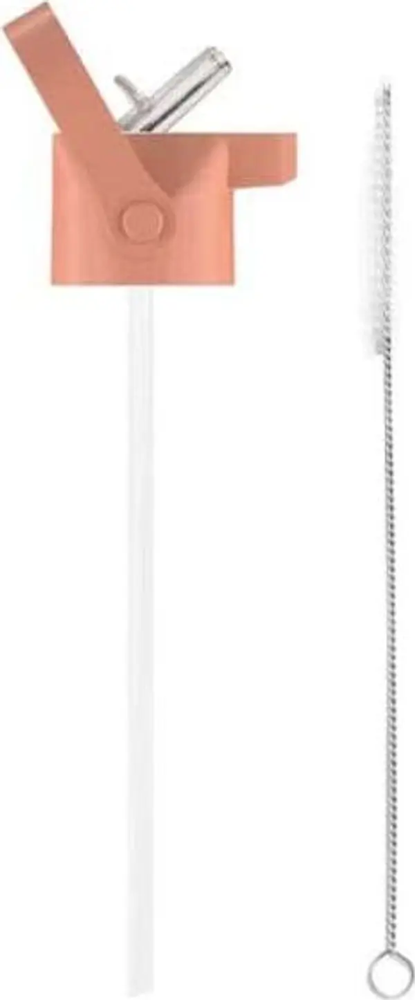 COOL BOTTLES COOL BOTTLES PÍTKO 260 ML Допълнителна система за отпиване от детска бутилка, цвят сьомга, размер