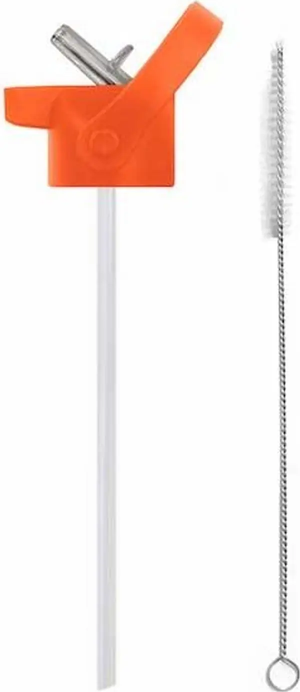 COOL BOTTLES COOL BOTTLES PÍTKO 260 ML Допълнителна система за отпиване от детска бутилка, оранжево, размер