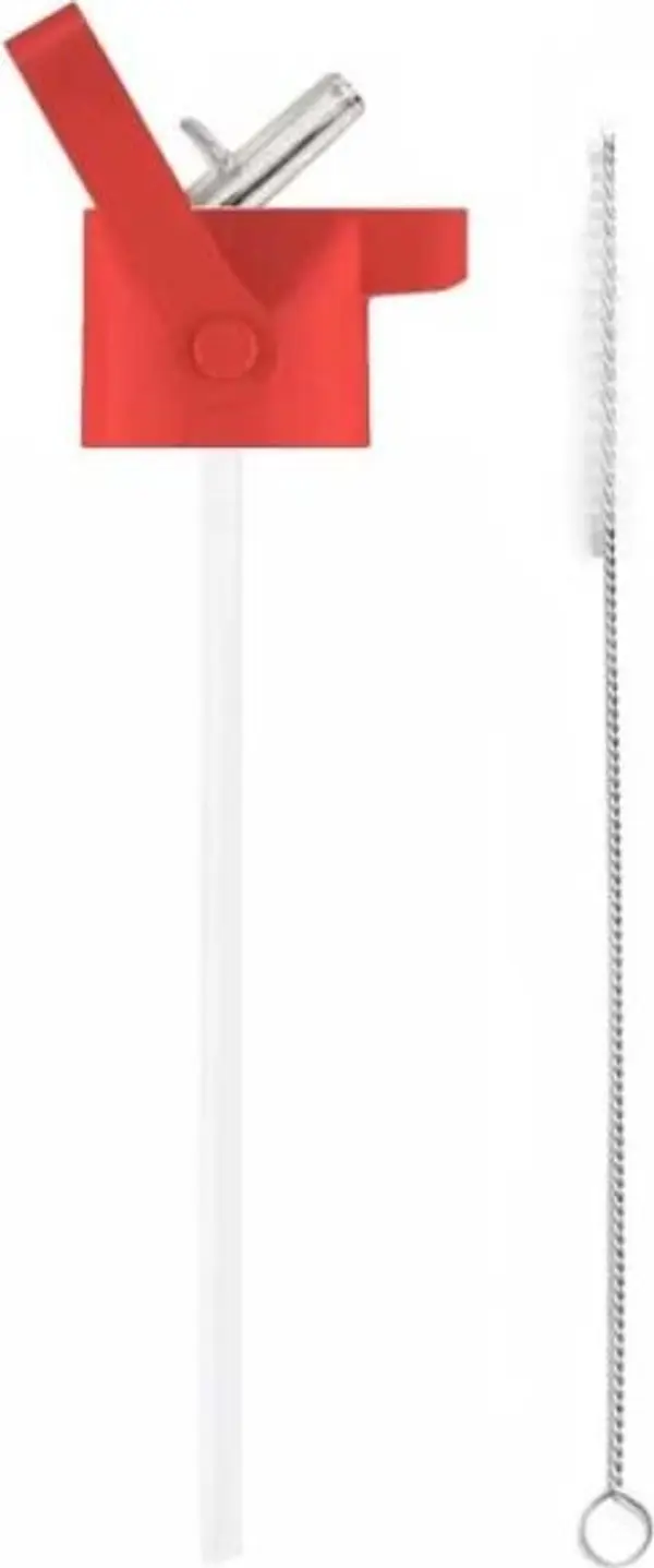 COOL BOTTLES COOL BOTTLES PÍTKO 350 ML Допълнителна система за отпиване от детска бутилка, червено, размер