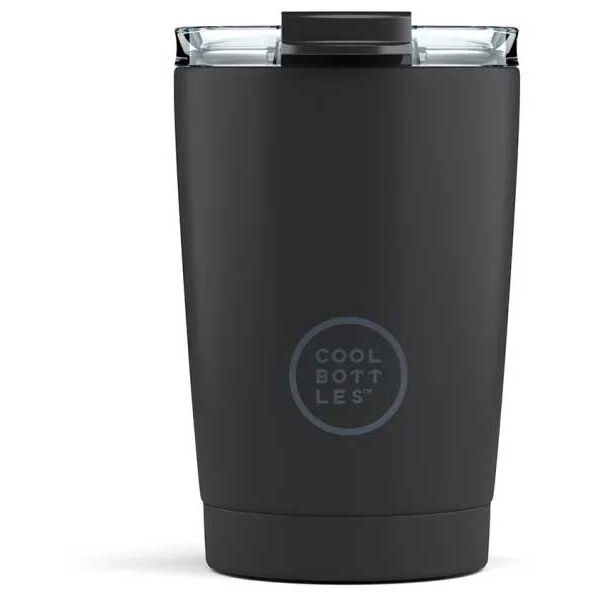 COOL BOTTLES COOL BOTTLES TERMO 330 ML Неръждаема термочаша, черно, размер