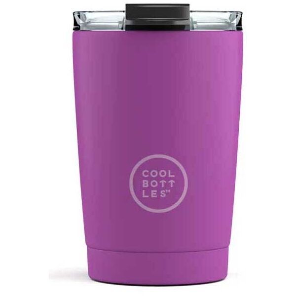 COOL BOTTLES COOL BOTTLES TERMO 330 ML Неръждаема термочаша, лилаво, размер