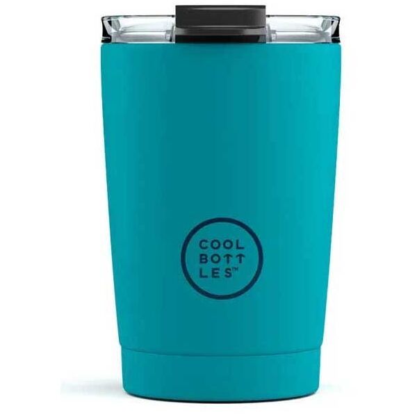 COOL BOTTLES COOL BOTTLES TERMO 330 ML Неръждаема термочаша, тюркоазено, размер