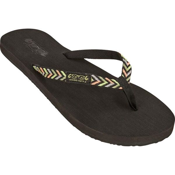 Cool Cool SPACE TRIP Дамски джапанки, черно, размер