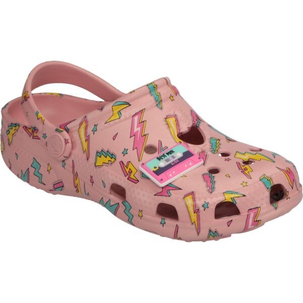 Coqui Coqui BIG FROG AMULET Детски чехли, розово, размер