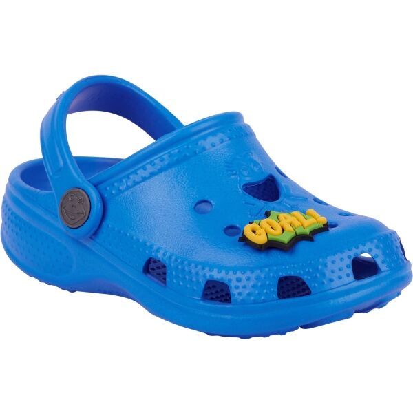 Coqui Coqui BIG FROG AMULET Детски чехли, синьо, размер