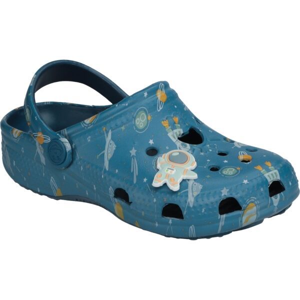 Coqui Coqui BIG FROG AMULET Детски чехли, синьо, размер