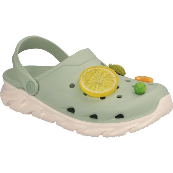 Coqui Coqui CODY LEMON Дамски чехли, зелено, размер