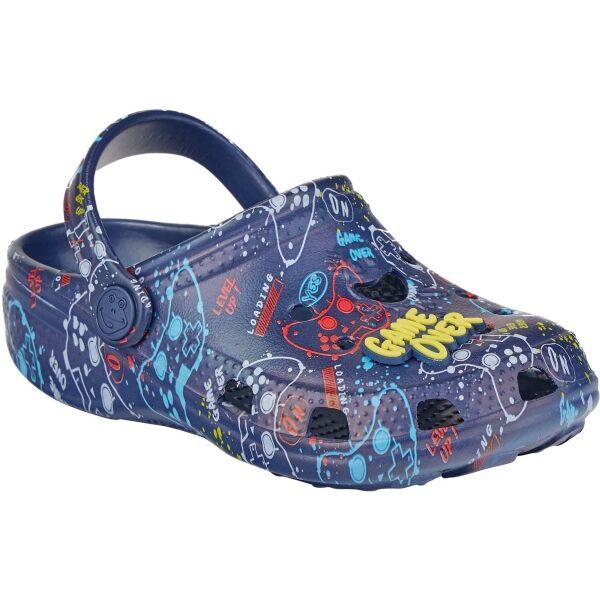 Coqui Coqui BIG FROG AMULET Детски чехли, тъмносин, размер 30/31