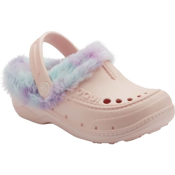 Coqui Coqui HUSKY KIDS Детски чехли с подплата, розово, размер