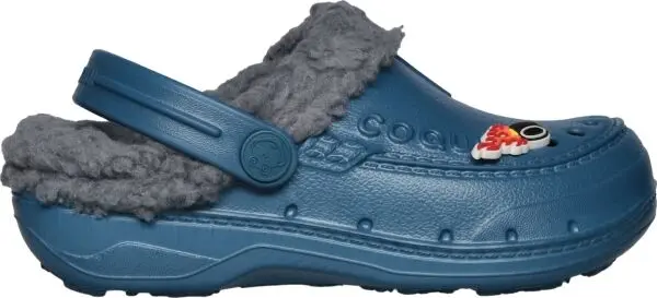 Coqui Coqui HUSKY KIDS Детски чехли с подплата, тъмносин, размер