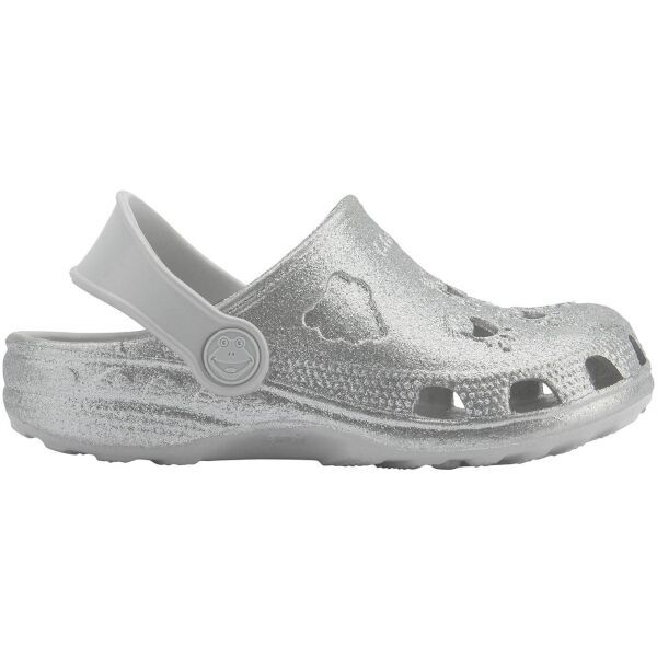 Coqui Coqui LITTLE FROG Детски сандали, сребърно, размер