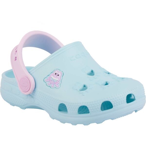 Coqui Coqui LITTLE FROG Детски сандали, светлосиньо, размер