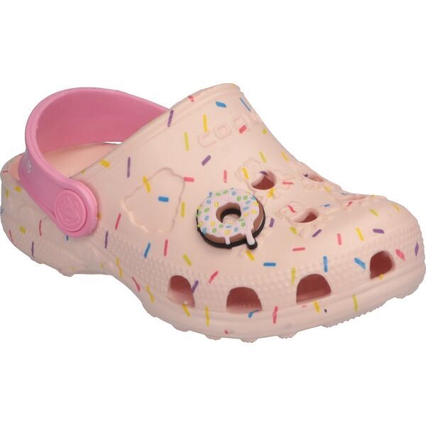 Coqui Coqui LITTLE FROG DONUT Детски чехли, розово, размер