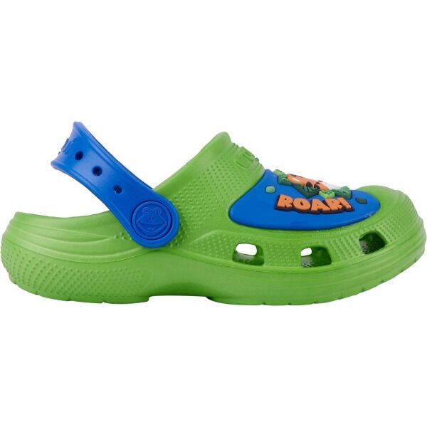 Coqui Coqui MAXI JUNGLE Детски чехли, зелено, размер