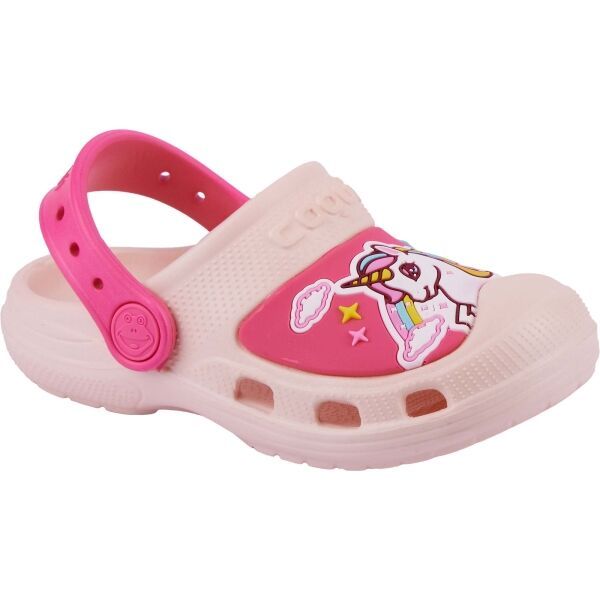 Coqui Coqui MAXI UNICORN Детски чехли, розово, размер