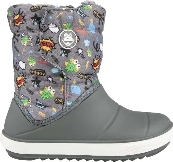 Coqui Coqui MIKI Детски зимни ботуши, сиво, размер