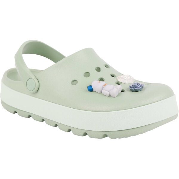 Coqui Coqui NIKO Дамски чехли, светло-зелено, размер