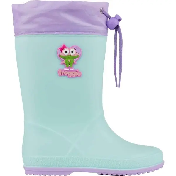 Coqui Coqui RAINY COLLAR FUR Детски ботуши, светлосиньо, размер