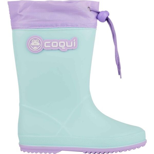 Coqui Coqui RAINY COLLAR FUR Детски ботуши, светлосиньо, размер
