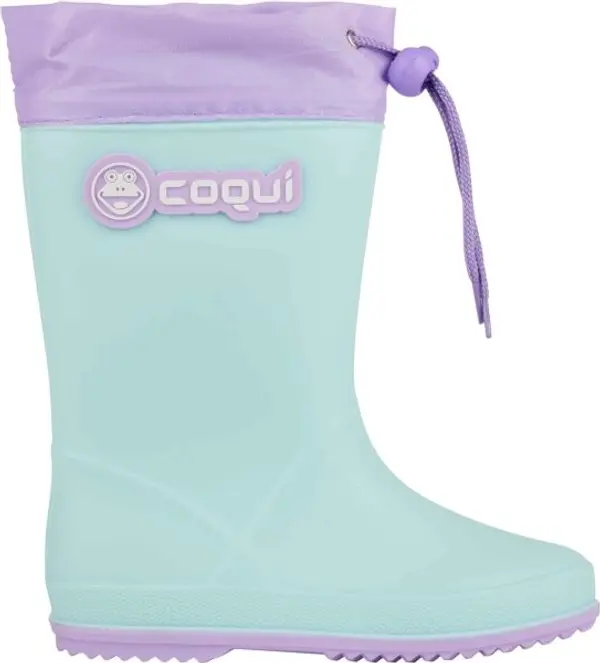 Coqui Coqui RAINY COLLAR FUR Детски ботуши, светлосиньо, размер
