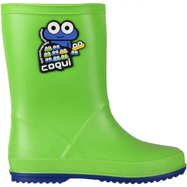 Coqui Coqui RAINY Детски ботуши, светло-зелено, размер