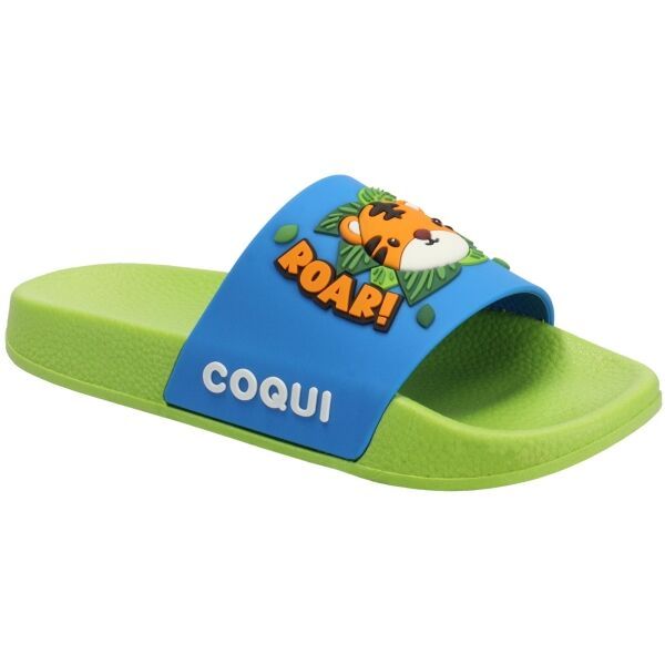 Coqui Coqui RUKI JUNGLE Детски чехли, синьо, размер