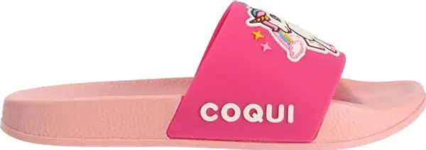 Coqui Coqui RUKI UNICORN Чехли за момичета, розово, размер