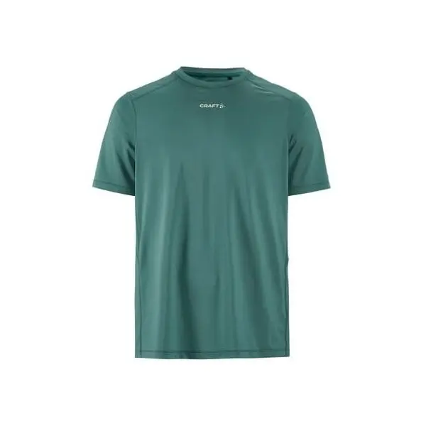 Craft Craft ADV ESSENCE SS TEE 2 M Мъжка тениска за бягане, тъмнозелено, размер