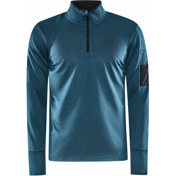 Craft Craft ADV SUBZ LS M Мъжки суитшърт за бягане, синьо, размер