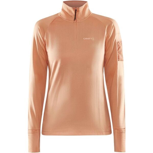 Craft Craft ADV SUBZ LS W Дамска функционална тениска за бягане, цвят сьомга, размер