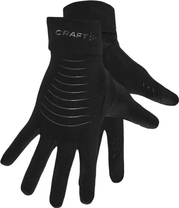 Craft Craft CORE ESSENCE 2 Леко затоплени ръкавици от флийс, черно, размер