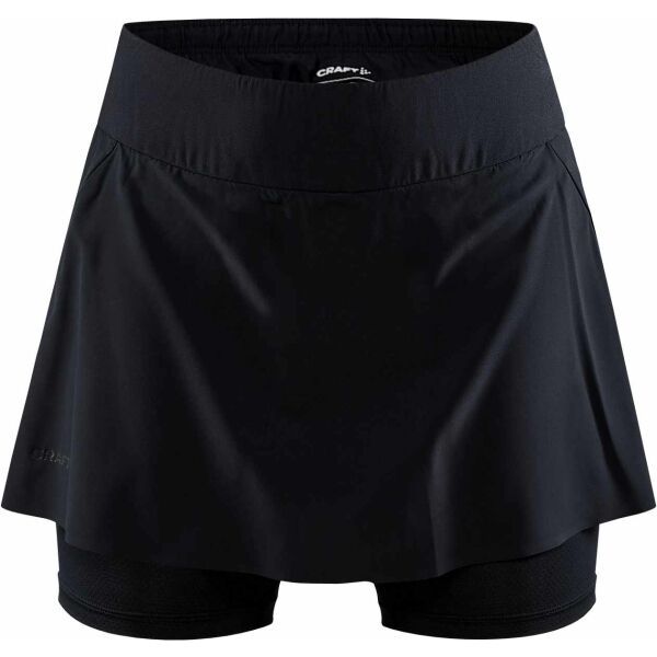 Craft Craft PRO HYPERVENT 2IN1 SKIRT W Дамска функционална пола, черно, размер