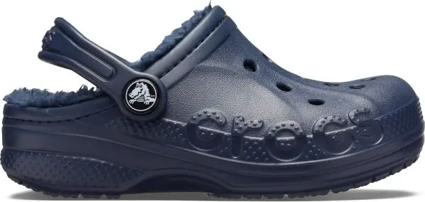 Crocs Crocs BAYA LINED CLOG K Детски чехли, тъмносин, размер 32/33