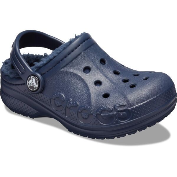 Crocs Crocs BAYA LINED CLOG K Детски чехли, тъмносин, размер 33/34