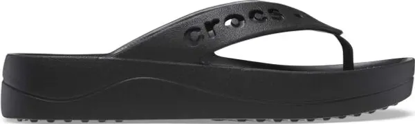 Crocs Crocs BAYA PLATFORM FLIP Дамски джапанки, черно, размер 41/42