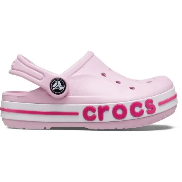 Crocs Crocs BAYABAND CLOG K Детски чехли, розово, размер 28/29