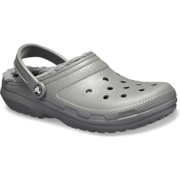 Crocs Crocs CLASSIC FUZZ LINED CLOG Универсални чехли, сиво, размер 36/37