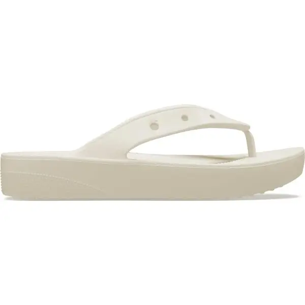 Crocs Crocs CLASSIC PLATFORM FLIP W Дамски джапанки, бежово, размер 36/37