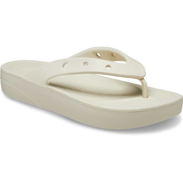 Crocs Crocs CLASSIC PLATFORM FLIP W Дамски джапанки, бежово, размер 39/40