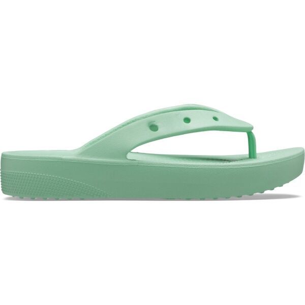 Crocs Crocs CLASSIC PLATFORM FLIP W Дамски джапанки, светло-зелено, размер 37/38