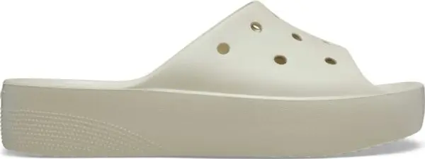 Crocs Crocs CLASSIC PLATFORM SLIDE Дамски чехли, бежово, размер 36/37