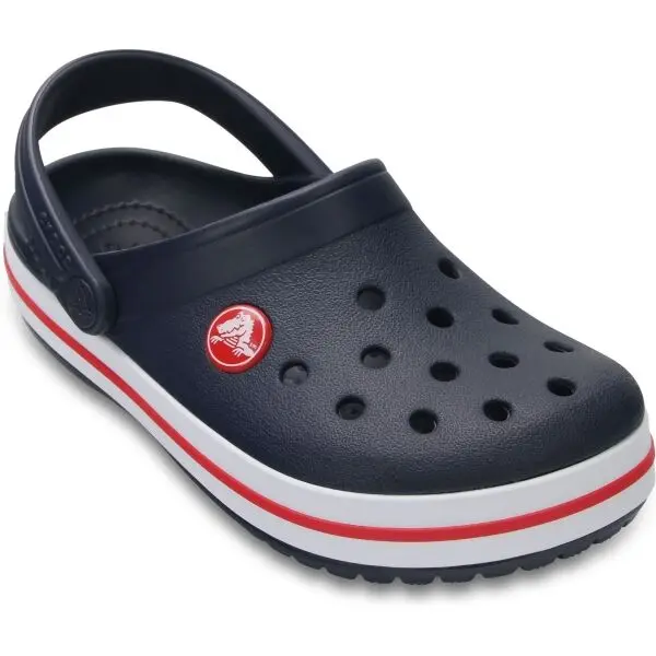 Crocs Crocs CROCBAND T Детски чехли с подплата, тъмносин, размер 27/28
